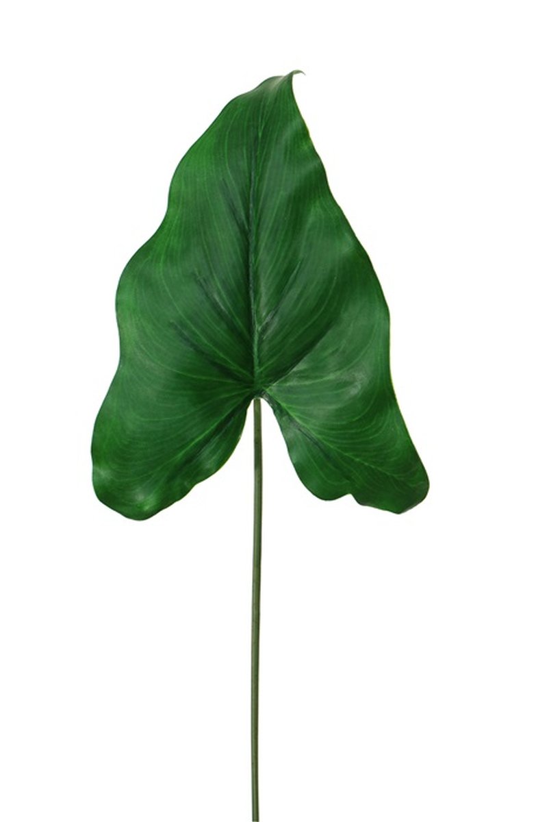 Kunst Blatt Anthurium ESAD, grün, 40cm