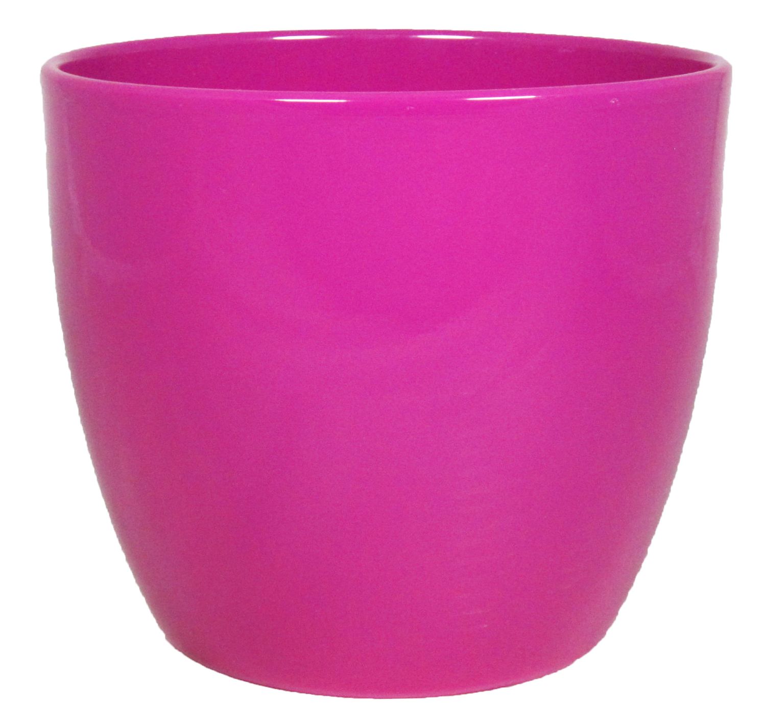 TEHERAN BASAR, Übertopf Keramik, 22,5cm, pink, Ø25cm