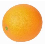 Deko Orange PAVEL, 7,5cm, Ø7,5cm