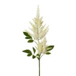 Künstlicher Zweig Astilbe GORVEL, weiß, 85cm