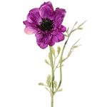 Kunstblume Anemone OKAPI, violett, 55cm, Ø10cm