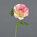 Künstliche Ranunkel KRISTY, rosa-pink, 60cm, Ø10cm