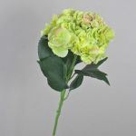 Kunstblume Hortensie ANGELINA, creme-grün, 70cm, Ø23cm
