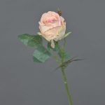 Kunstblume Rose VRONI, rosa, 30cm, Ø6,5cm