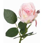 Kunstblume Rose VRONI, rosa, 30cm, Ø6,5cm