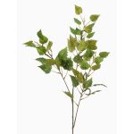 Kunstzweig Birke NERIS mit Blüten, grün, 95cm