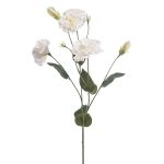 Kunst Lisianthus RENARA, weiß, 75cm