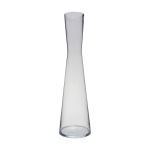 Schlanke Bodenvase SYRMA aus Glas, transparent, 50cm, Ø12cm