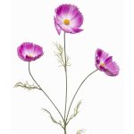 Kunstzweig Schmuckkörbchen BRALTO, lila, 80cm