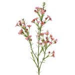 Kunstzweig Wachsblume FRINDALS, dunkelrosa, 65cm, Ø1,5-2cm