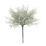 Dekopflanze Gitterkraut CHENJIA, Steckstab, grau-weiß, 25cm