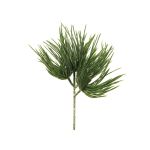 Plastik Zweig Pinie TANNAN, beschneit, 25cm