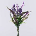 Kunst Lavendelstrauß KIRSA, violett, 30cm, Ø15cm