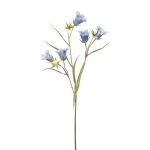 Deko Zweig Glockenblume EMMELY, hellblau, 65cm, Ø5cm