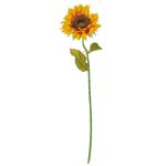 Sonnenblume künstlich TRIVAN, gelb-orange, 50cm, Ø10cm