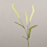 Kunstgras Liriope Zweig JELIKANTA mit Rispen, creme-grün, 60cm
