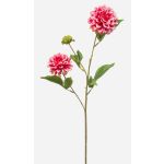 Künstlicher Zweig Dahlie CEVAST, rosa, 70cm, Ø7-8cm