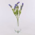 Kunststoff Lavendel ALEENA auf Steckstab, lila, 35cm, Ø13cm