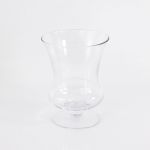 Pokalvase CATANIA aus Glas, klar, 24cm, Ø18cm