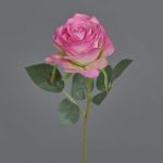Kunstrose SIMONY, rosa-pink, 45cm, Ø8cm
