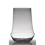 Glas Blumenvase SHANE, klar, 35cm, Ø25,5cm