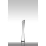 Schlanke Glasvase PATTY EARTH, klar, 35cm, Ø7cm