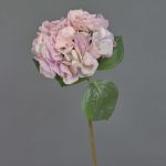 Künstliche Hortensie CHIDORI, rosa-lila-creme, 60cm, Ø18cm