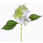 Kunst Hortensie CHABY, hellblau-lila-weiß, 30cm, Ø9cm