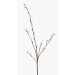 Künstlicher Weidenkätzchen Zweig LARDEIRA, weiß, 95cm