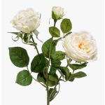 Künstliche Blume Rosenzweig CALISTA, creme, 60cm