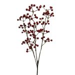 Kunst Scheinbeeren Zweig FLOMER, Beeren, rot, 60cm