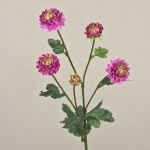 Textil Chrysantheme RYON, lila, 70cm, Ø3-5cm