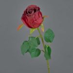 Deko Blume Rose KLONI, rot, 50cm, Ø5,5cm