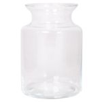 Windlichtglas HANNA OCEAN, klar, 20cm, Ø14cm