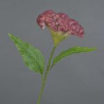 Kunstblume Hahnenkamm ANUBIS, pink, 60cm, Ø14cm