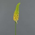 Deko Kunstblume Fackellilie MUNDAKA, grün-gelb, 85cm, Ø6cm