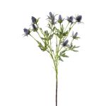 Deko Edeldistel Zweig CUACOS, blau, 70cm, Ø2-3cm