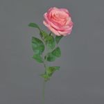 Rose künstlich PEZOS, rosa-pink, 60cm, Ø10cm