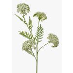 Künstlicher Zweig Schafgarbe THUBAN, creme, 60cm, Ø6-7cm