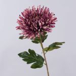 Kunstblume Chrysantheme HIKJON, dunkelrosa, 75cm, Ø18cm