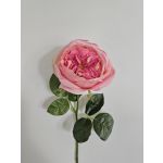 Künstliche Rose GINAKAL, rosa, 65cm