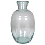 Blumenvase LIRICA aus Glas, klar, 29,5cm, Ø18cm