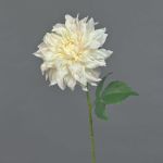 Kunstblume Dahlie NATSU, creme-rosa, 60cm, Ø17cm