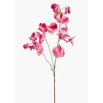 Deko Kunstblume Duftwicke KANZI, pink-creme, 75cm, Ø4-7cm