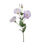 Künstliche Blume Lisianthus JENO, helllila-creme, 65cm, Ø7-9cm