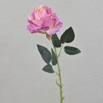 Kunstrose ELEAZAR, pink, 65cm, Ø9cm