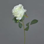 Kunstrose SIMONY, creme, 45cm, Ø8cm