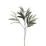 Kunstzweig Mango WENLIAN, grün-grau, 75cm