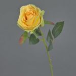 Kunstrose SIMONY, gelb, 45cm, Ø8cm
