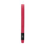 Stabkerze AURORA, himbeer, 27cm, Ø2,2cm, 10h - Made in Germany